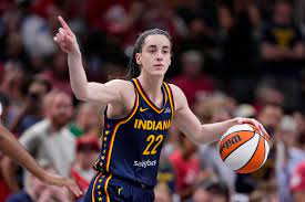 Caitlin Clark just set the WNBA single season rookie record for assists—226  and counting. Fever has more than 25% of its season still to go. Photo: AP