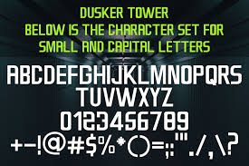 He told the late steve jobs, which was thanks to his calligraphy classes in his university days, that the first mac integrated different types of fonts, something that now, our own phones can change their fonts to offer a design more suited to the tastes and personalities of each. Dusker Tower Font By Laks Mi Creative Fabrica Sans Serif Fonts Professional Logo Design New Fonts