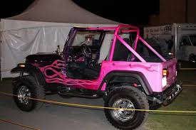 Black And Pink Jeep Wrangler Black And Pink Jeep Wrangler Pictures W Pink Accessories Decals Etc Jeepforum Com Pink Jeep Pink Jeep Wrangler Jeep Baby