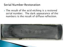 Serial Number Restoration Ppt Video Online Download