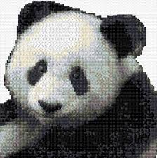 No floss or fabric included. Baby Panda Cross Stitch Designs