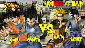 Dragon ball super vs naruto shippuden mugen is a fascinating 2d fighting game, you can choose from many characters to fight. J Stars Victory Vs Naruto Vs Dragon Ball Z Goku Vegeta Vs Naruto Sasuke Youtube