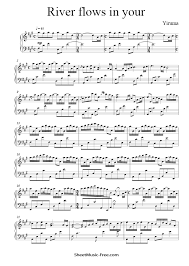 ноты для фортепиано River Flows In You скачать бесплатно River Flows In You Sheet Music Yiruma Piano Sheet Free River Flow In You Piano Sheet Music Sheet Music