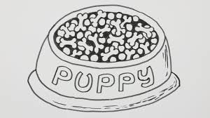 How To Draw A Dog Food Bowl Dog Feeding Dish Doodle Cartoon Comic Pic 15 Youtube Https Youtu Be 1tm4s17rpbe Subsc Dog Food Bowls Dog Bowls Drawings