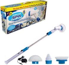 In conclusion, there hardly exists an absolute answer on which tile floor cleaning machine is the a useful tip for you on best floor tile scrubber machine: Arav Impex Electric Spinning Scrubber Machine Floor Cleaning Bathroom Tiles Cleaner Tool With 3 Replaceable Brushes And Long Extension Handle Large Size White And Blue Mop Price In India Buy Arav