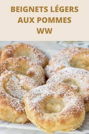 Voici La Recette Des Beignets Legers Aux Pommes Ww De Savoureux Beignets Aux Pommes Cuits Au Four Tres Recette Beignet Aux Pommes Recette Idee Recette Light