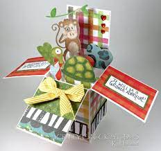 We Re Going To The Zoo Exploding Box Card Pop Up Box Cards Card Craft