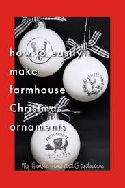 Garza blanca preserve resort & spa. How To Easily Make Farmhouse Christmas Ornaments My Humble Home And Garden