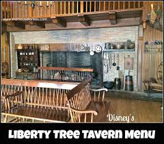 Liberty Tree Tavern Menu Magic Kingdom At Walt Disney World Liberty Tree Tavern Liberty Tree Disney World Trip