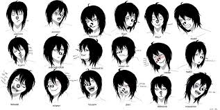 Facial Expressions I Only Looked At The First Three But I Ll Look At Them Later Laughing Jack Creepypasta Scary Creepypasta