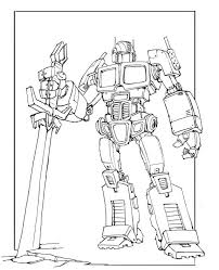 Our fearless leader, optimus prime is good and fair and can free printable ninjago coloring pages for kids. Optimus Prime And Sword Coloring Page Free Printable Coloring Pages For Kids