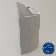 Modern Concrete Drinking Fountain 3d Model Drinking Fountain Fountain Concrete