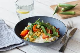 Gelbes Kichererbsen Tomaten Curry Mit Basmatireis Rezept Hellofresh Rezept Ernahrungsplan Kichererbsen Rezepte
