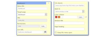 For example, if you want to change your theme's background color, you can add a css snippet like this to your child theme (using any of the methods in the last section) Admin Menu Editor Pro