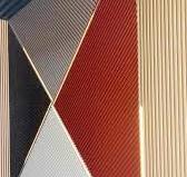 Teak Color WPC Interior Wall Panels PVC Wood Wall Panel for Living Room  Hotel Villa Apartment Easy Interlocking Textured Lambrin