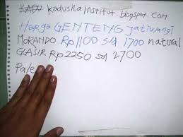 Genteng jatiwingi ini memiliki ciri khas keunggulan tersendiri yaitu mudah di pasang. Harga Genteng Jatiwangi Youtube