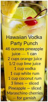 Hawaiian Vodka Party Punch Hawaiian Vodka Party Punch Hawaiian Party Punch An Easy Vodka Party Punch With Rum An Ausgefallene Getranke Wodka Lustige Getranke