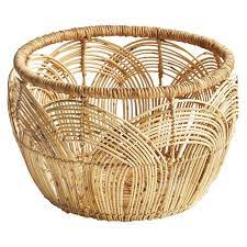 Wicker baskets are a delightful decoration for your home decor and can make quite a dramatic statement about your taste. Open Weave Wicker Basket 18 Wicker Rattan Basket Basket