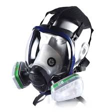 Fireman Smoke Military Respirator Msa Double Filter Rebreather Helmet Gas Mask For Wholesale