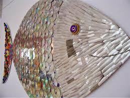 Creative cd packaging design, die cuts shapes, special printing effects. 24 Brilliant Upcycled Cd Crafts Ideas For Home Decoration
