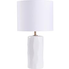 Mainstays White Ceramic Table Lamp 17 H Walmart Com In 2020 Ceramic Table Lamps Table Lamp Lamp