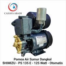 Detail produk dari shimizu pompa air sumur dangkal 125 watt ps 128 bit. Pompa Air Shimizu Ps 135 E 125 Watt Otomatis Pompa Air Sumur Dangkal Shopee Indonesia