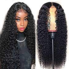 This is the medium length of women's hair and also the most requested the curly lace front wigs human hair are particularly suitable for sensitive skin or those sweating a lot. Amazon Com T Part Lace Front Wigs Human Hair Kinky Curly Wigs Middle Part Lace Front Wigs For Black Women Brazilian Virgin Remy Human Hair Lace Frontal Wig Pre Plucked With Baby