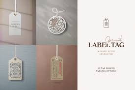 Download Clothing Tag Mockup Garment Labels Creative Market PSD Mockup Templates