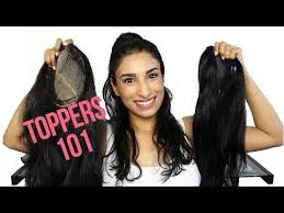 Lylah Shares Her Experience Wearing Hair Toppers For Women Both Synthetic And Made Of Human Hair It In 2021 Thin Hair Solutions Hair Toppers Extensions For Thin Hair
