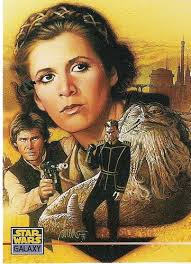 1993 Topps Star Wars Galaxy #139 Bruce Zick