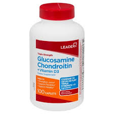 Leader Caplets Triple Strength Glucosamine Chondroitin + Vitamin D3 100 Ea  : Target