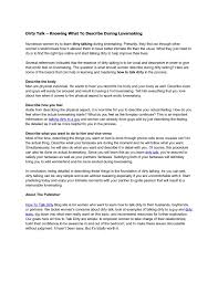 Videos you watch may be added to the tv's watch history and influence tv recommendations. Calameo Dirty Talk Knowing What To Describe During Lovemaking