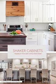 Shaker Kitchen Cabinets Are So Well Liked Because Of Their Clean Lines And Classic Look We Off Kitchen Cabinet Design Timeless Kitchen Cabinets Kitchen Design