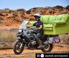 Repost Asphalt And Beyond With Get Repost It S Always Nice To Find Other Riders As Unique As I Am Broadway T Bmw Motorrad Bmw Adventure Motorcycling