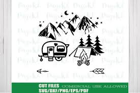 Download Camping Adventure Graphic By Ktwop Creative Fabrica PSD Mockup Templates