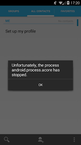 How To Fix Unfortunately The Process Android Process Acore Has Stopped Android Community