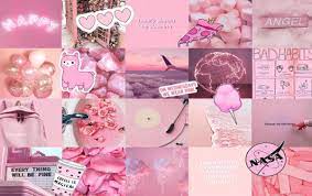See more ideas about pink aesthetic, pink, wall collage. Baby Pink Aesthetic Background Collage Novocom Top