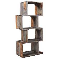 With our huge variety of wooden, wire shelving, and book shelves, the shelving store is a great way to organize and personalize your home or business. Idris Shelving Unit Grey 2 Tone By Midha Furniture Offers Bedroom Furniture Living Room Furniture Dining Sheesham Wood Wood Shelving Units Solid Wood Shelves