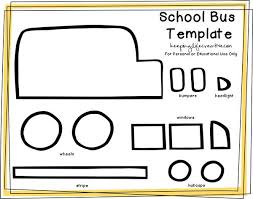 School Bus Template Margarethaydon Com