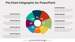 pie chart infographic for powerpoint presentationgo com