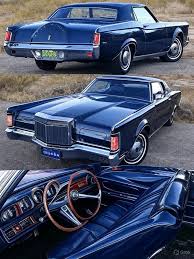 Image result for Dark Blue 1972 Lincoln