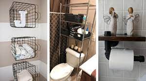 Stuff your worries in a corner. 22 Super Creative Small Bathroom Storage Ideas