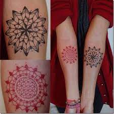 Engaging Mandala Tattoo Designs Red Ink Tattoos Mandala Tattoo Design Red Tattoos
