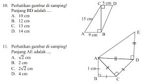 Check spelling or type a new query. Latihan Soal Teorema Phytagoras Matematika