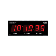 Download or use online, this is perfect for meetings, classrooms, or you only want to see a timer. Orpat Dc 127 Ajanta Digital Calendar Wall Clock Black Orpat Group