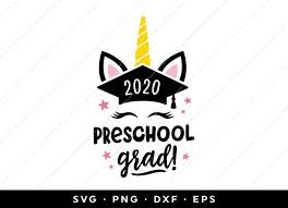 ***updated*** 2021 at my daughter's preschool graduation, her teacher made adorable class rings for each student. Preschool 2021 Unicorn Grad Svg Preschool Graduation Shirt Etsy Svg Graduation Design Congrats Grad