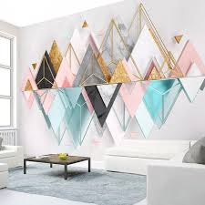 Penambahan wallpaper memang tidak bisa dibilang biasa karena akan memberikan hasil akhir yang sangat berbeda pada tampilan dinding saat sebelum dan sesudah di pasangi wallpaper. Custom Mural Wallpaper Roll 3d Stereoskopis Triangle Logam Kaca Geometris Ruang Tamu Tv Latar Belakang Dinding Mural Foto Wallpaper Buy Kamar Tidur Dinding Kertas Kertas Dinding Rumah Harga Wallpaper Plafon Product On Alibaba Com