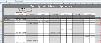 Get Monthly Shift Schedule Spreadsheet Templates Excel Spreadsheet Templates Shift Schedule Schedule Template Spreadsheet Template