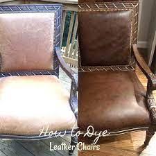 {cue record scratching sound effects.}. How To Dye Leather Chairs Southern Hospitality