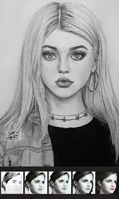Easy Pencil Sketch Sketches For Girls And Boys For Android Apk Download After waiting until the pen dries, i use a regular eraser to erase the pencil. apkpure com